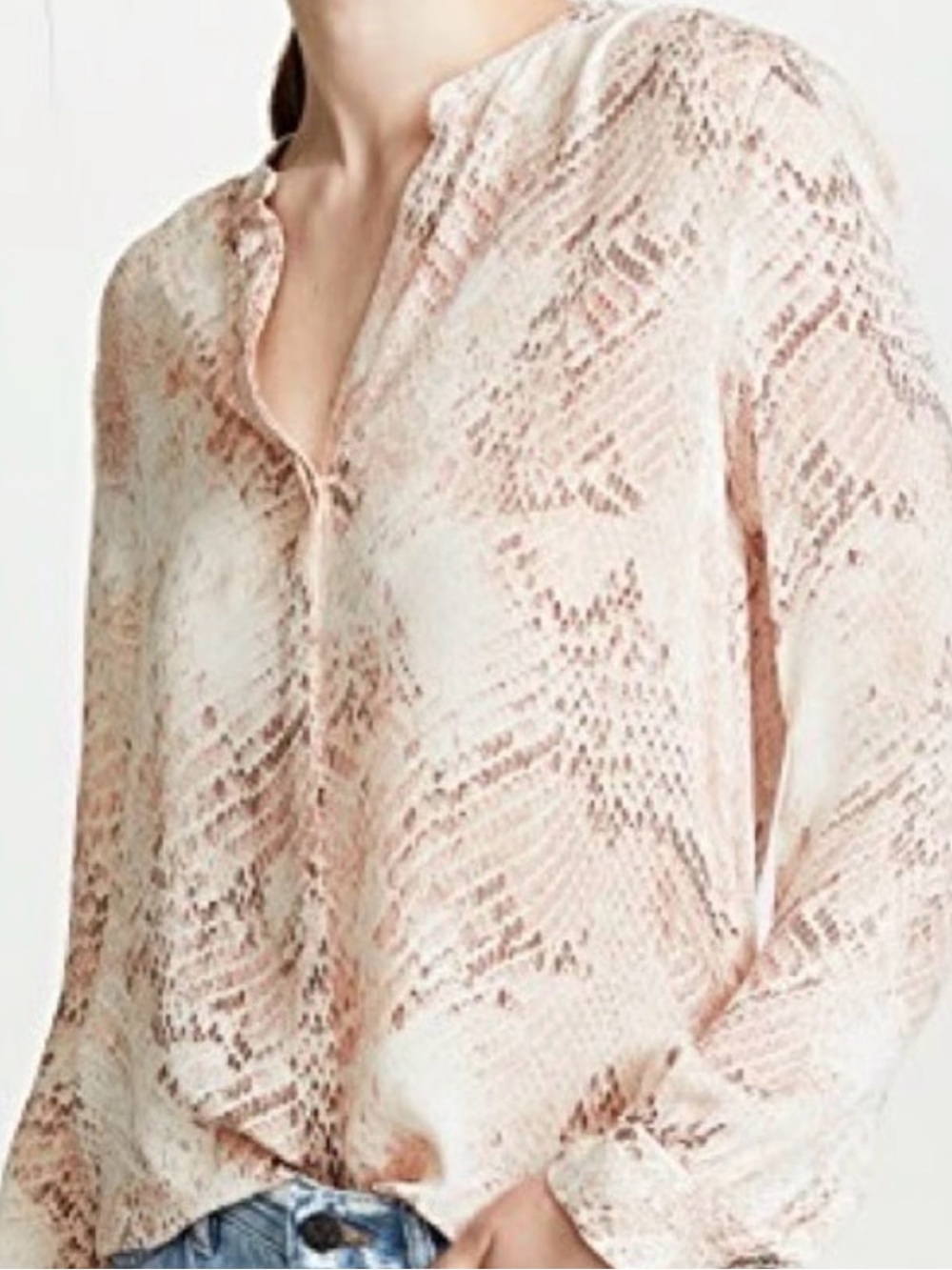 L’agence silk top size XS